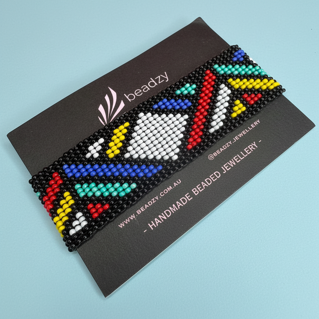 Meltem Large Handwoven Beaded Bracelet