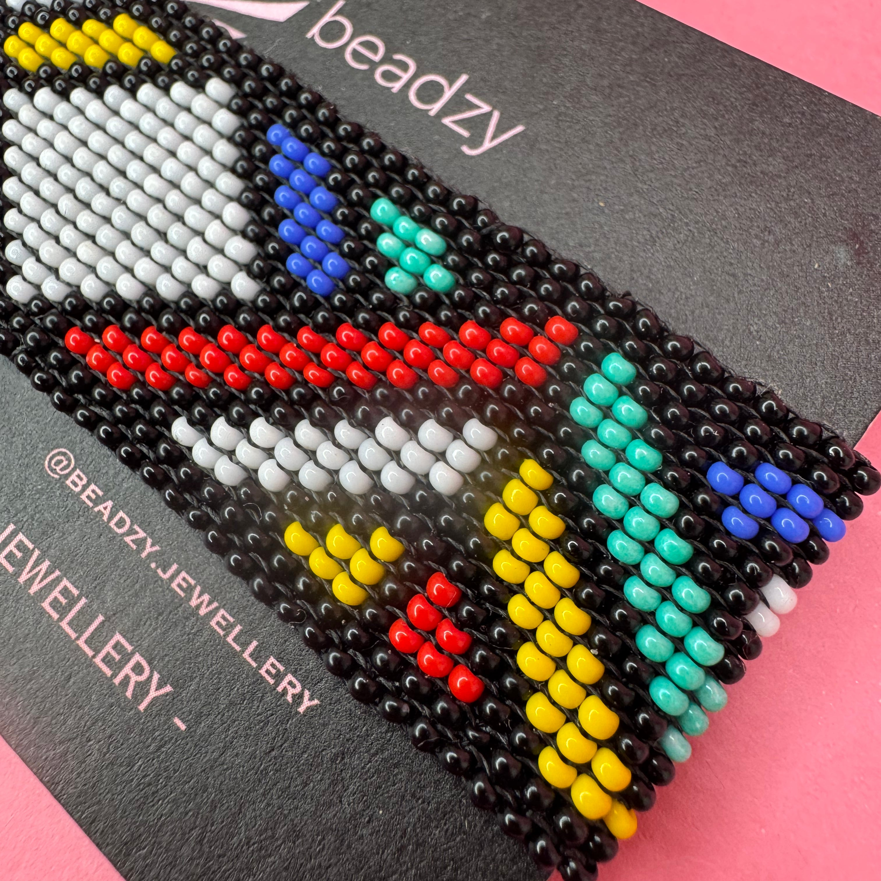 Meltem Large Handwoven Beaded Bracelet