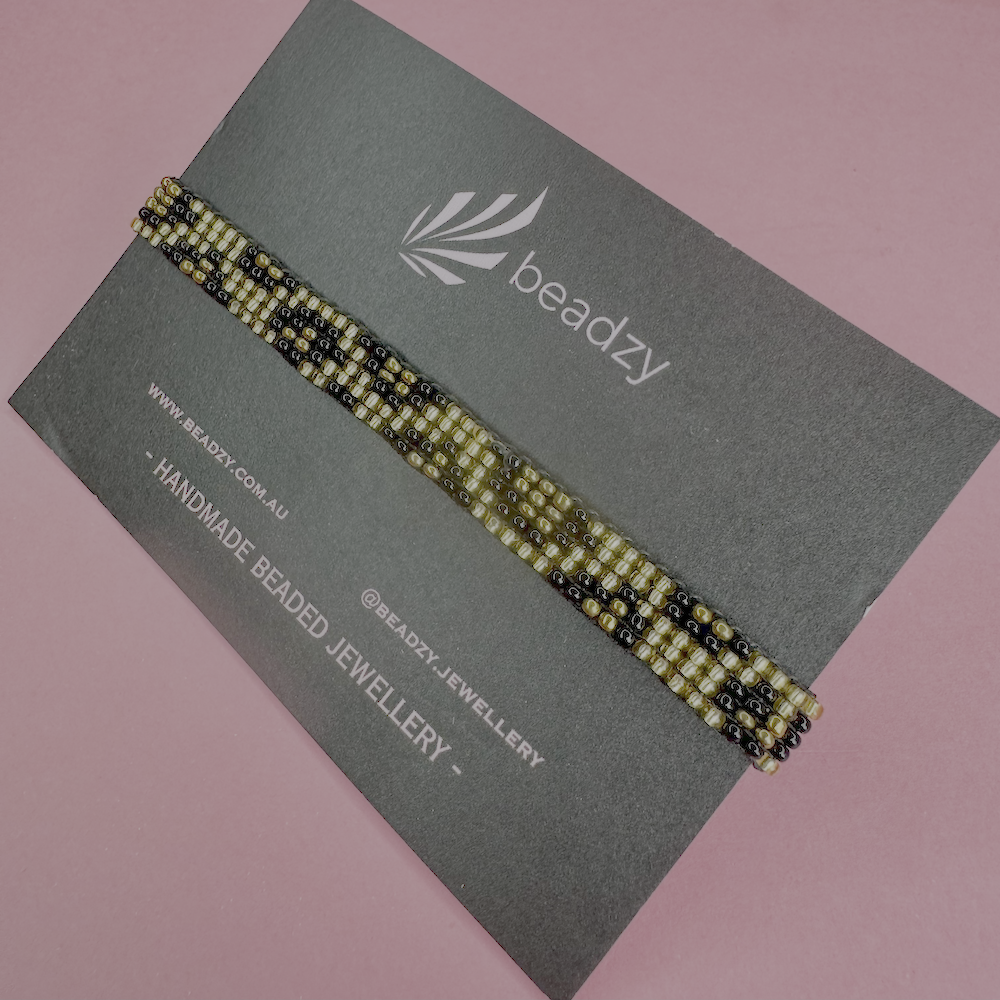 Urban Safari Handwoven Beaded Bracelets