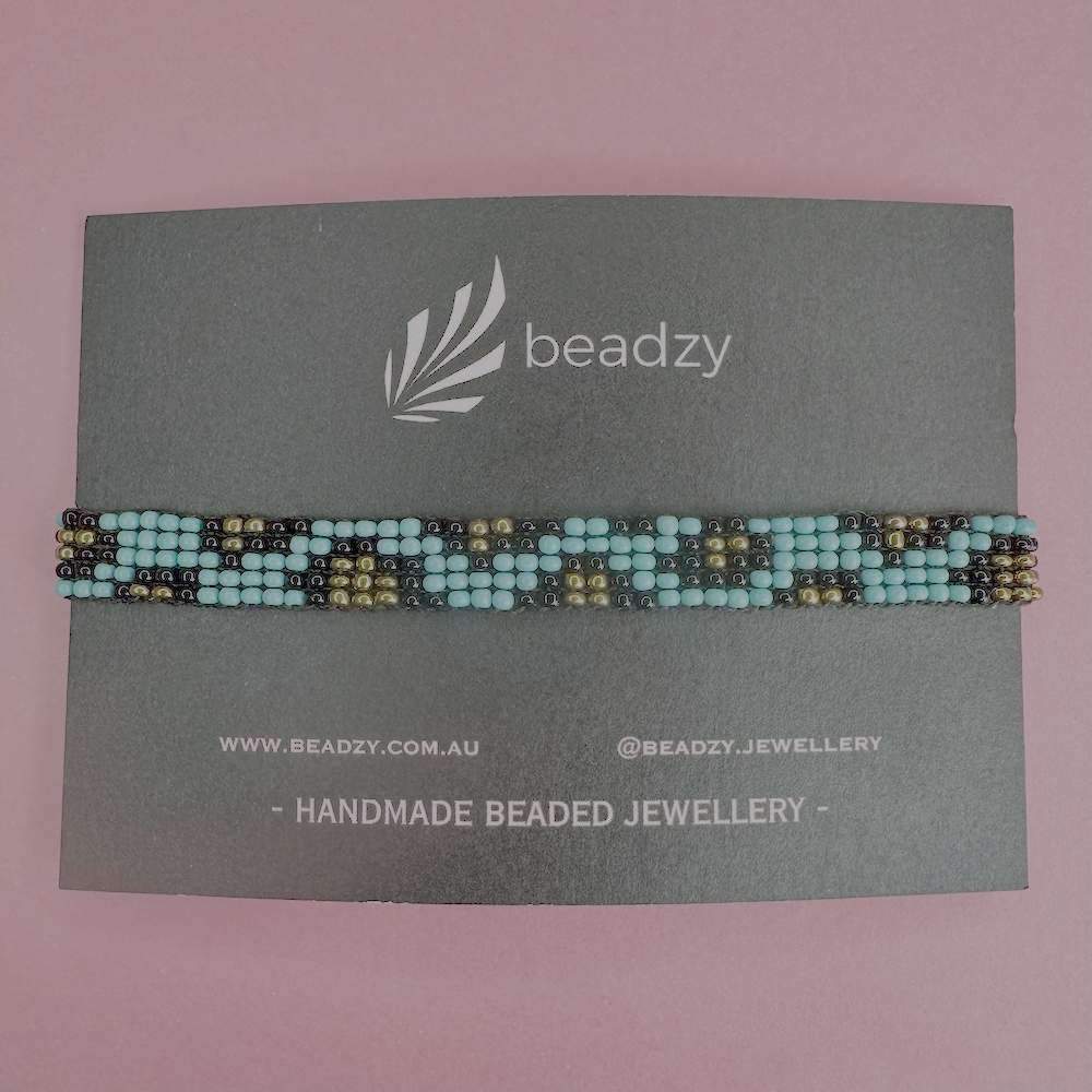 Urban Safari Handwoven Beaded Bracelets