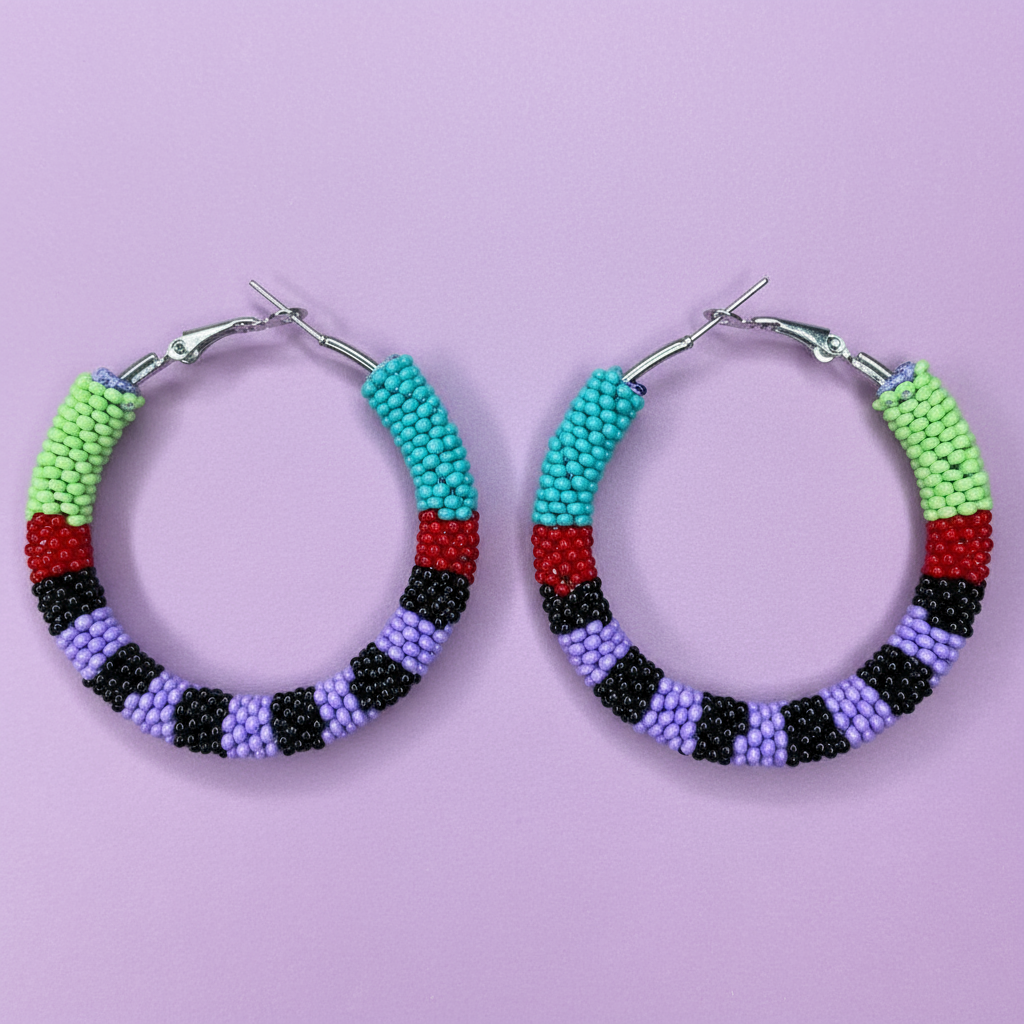 New Range 7 Large Hoop Earrings