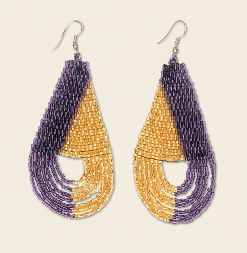 Queen's Crown Dangle Earrings