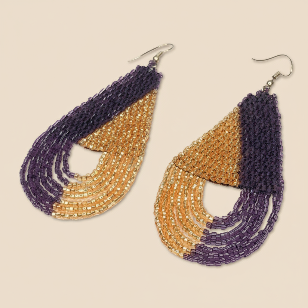 Queen's Crown Dangle Earrings