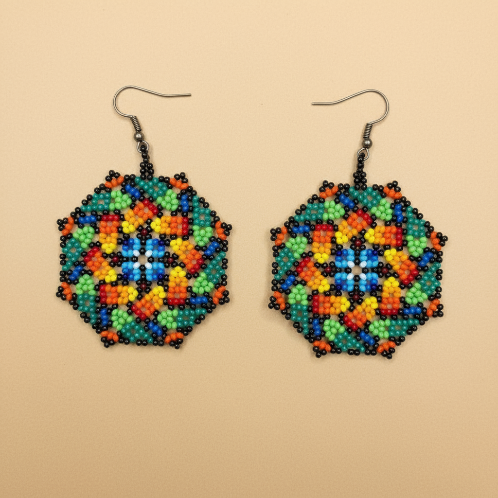 The Wheels of Garden Earrings