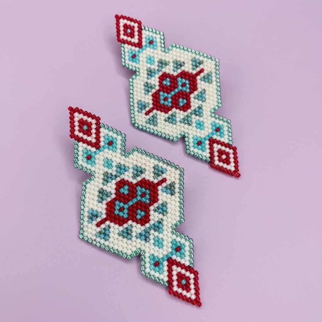 Turkish Carpet Dreams Drop Earrings