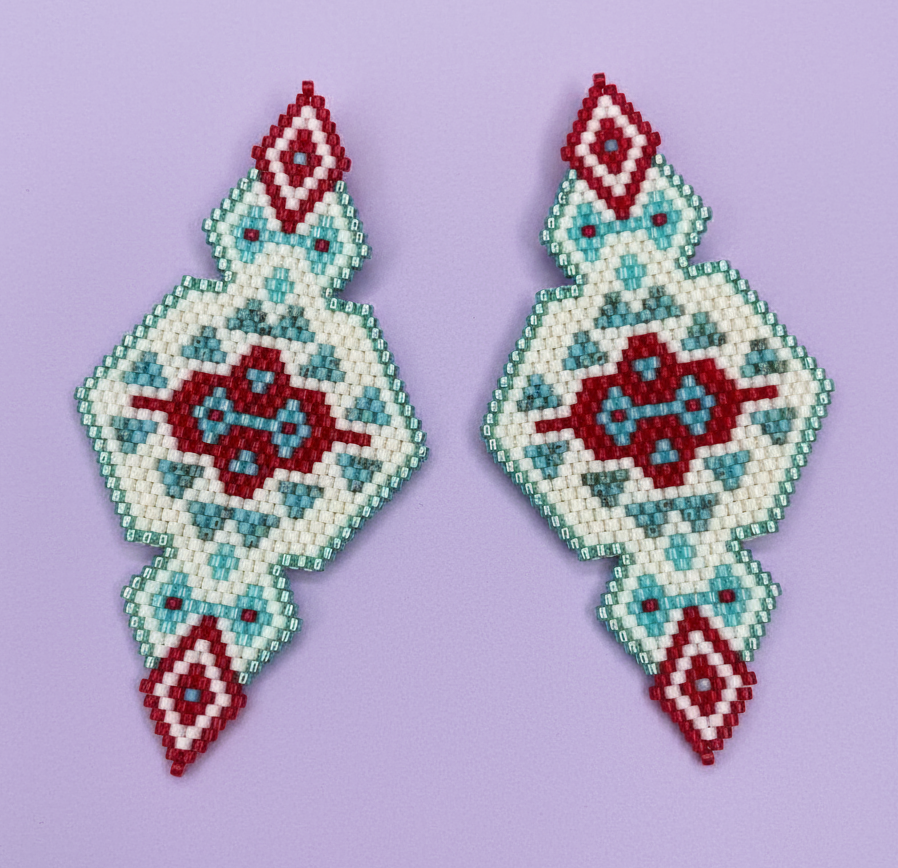 Turkish Carpet Dreams Drop Earrings