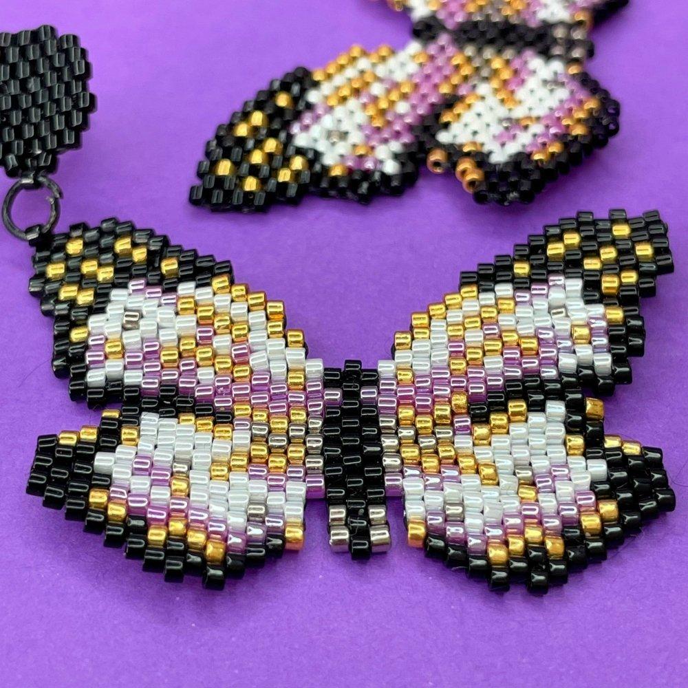 Butterfly Effect Drop Earrings - Beadzy