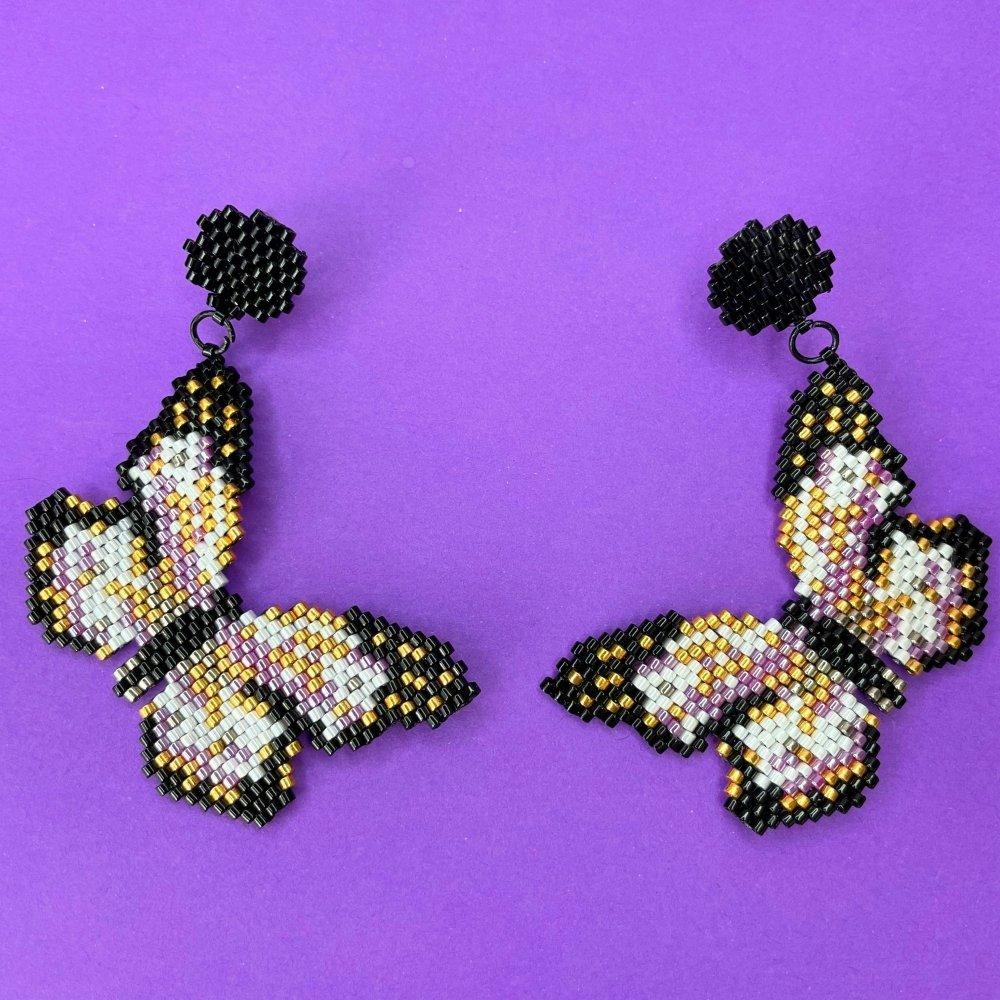 Butterfly Effect Drop Earrings - Beadzy