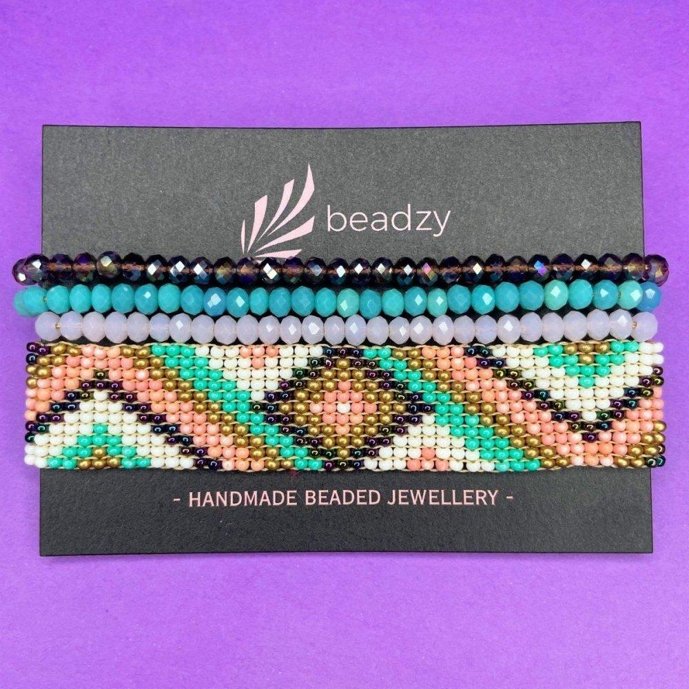 Matchy Matchy Handwoven Bracelet Set - Beadzy