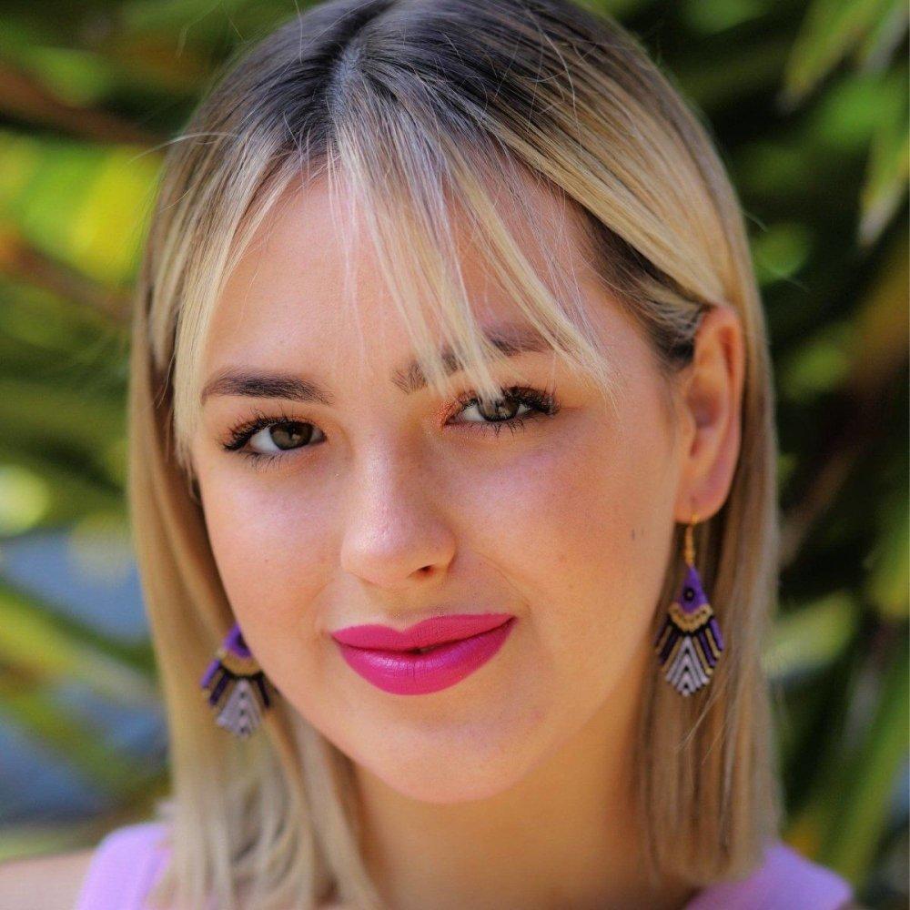 Minty Budgies Miyuki Earrings - Beadzy