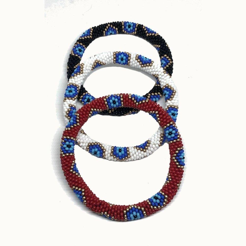 Traditional Turkish Evil Eye Rope Bracelets - Beadzy